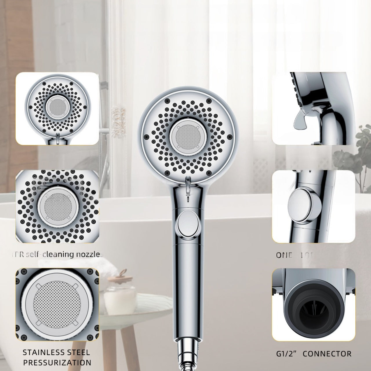 Filtered shower head