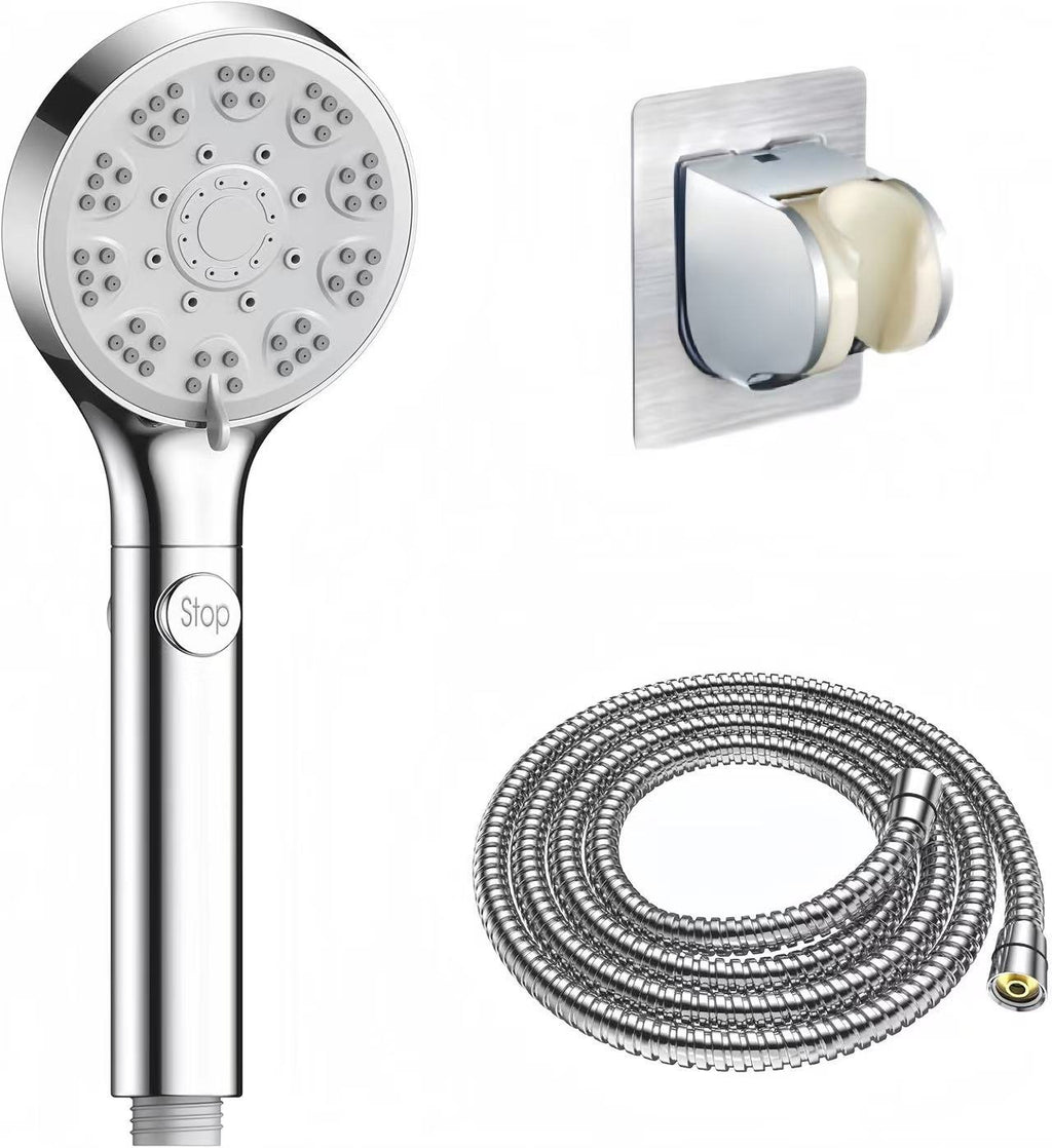 7 - Mode High - Pressure RV Shower Head with Switch – Handheld for Campers & Motorhomes - THEONESHOWER