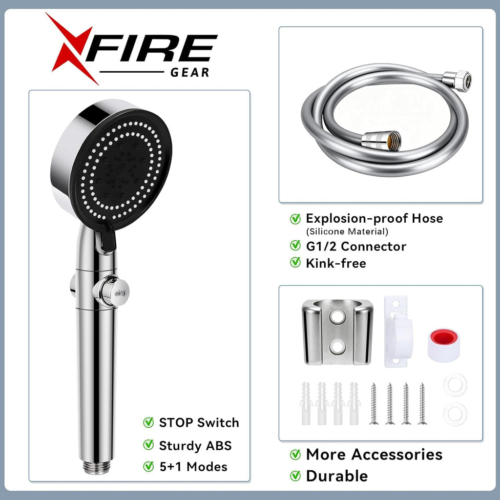 High Pressure Handheld RV Shower Head