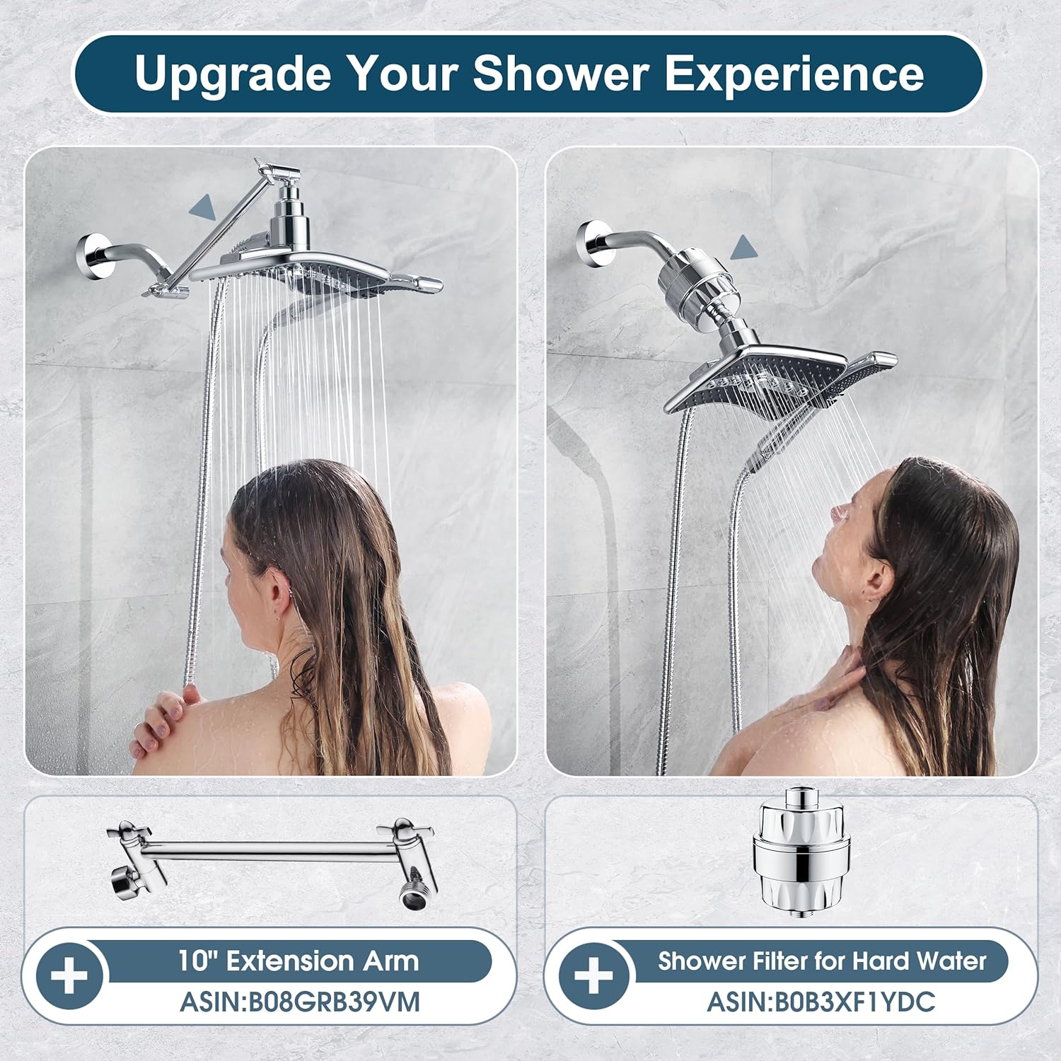 Dual Shower Head Combo
