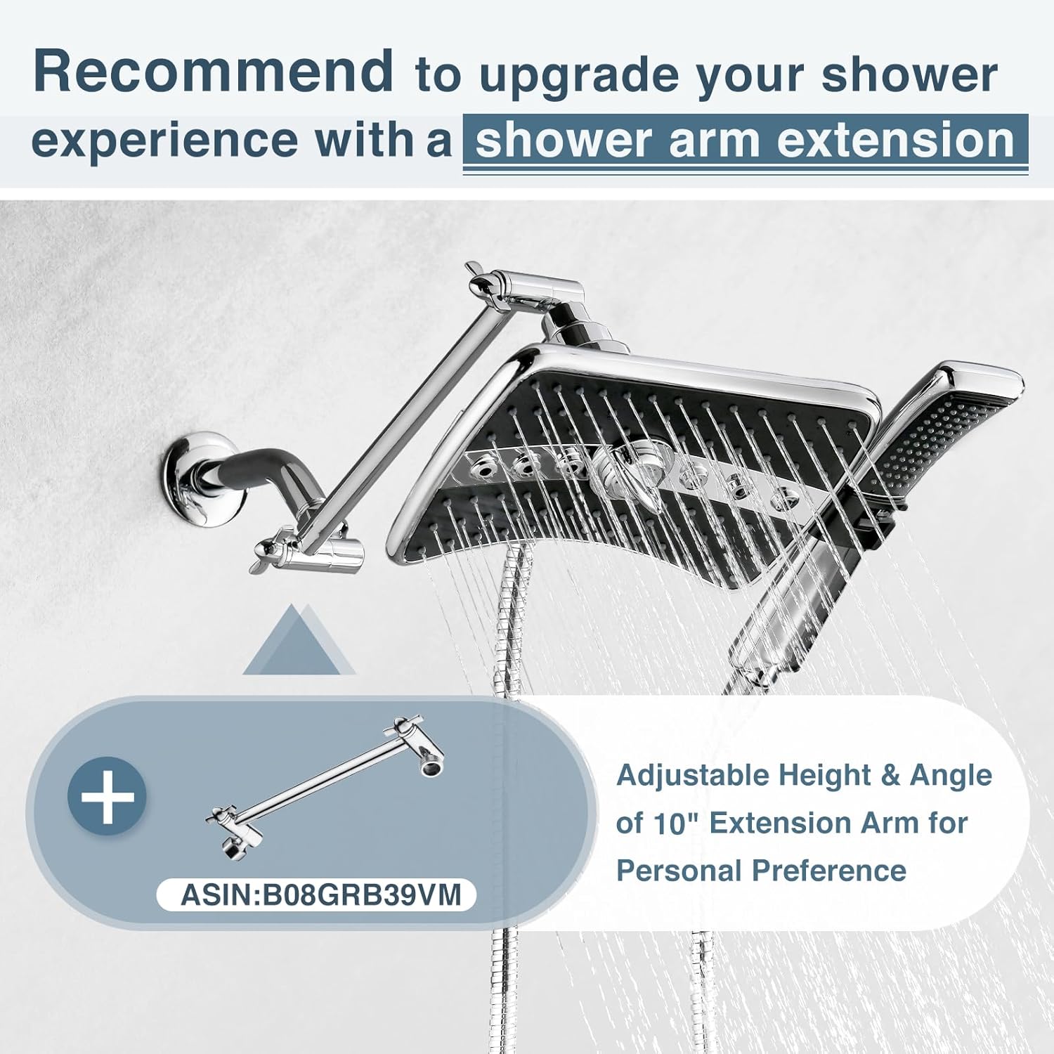 Dual Shower Head Combo
