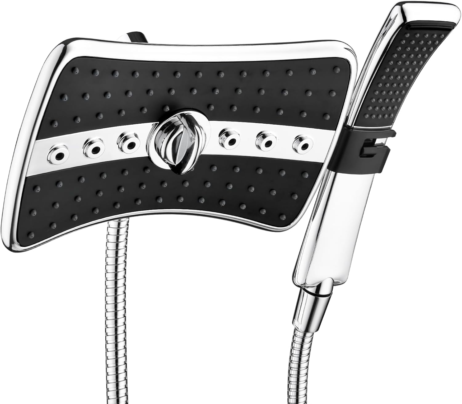 Dual Shower Head Combo Front Switch