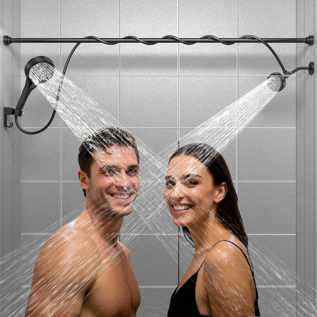 Dual Shower Head for Couples Bathroom