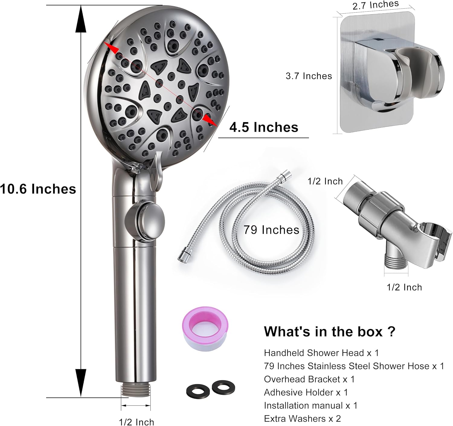 handheld shower set
