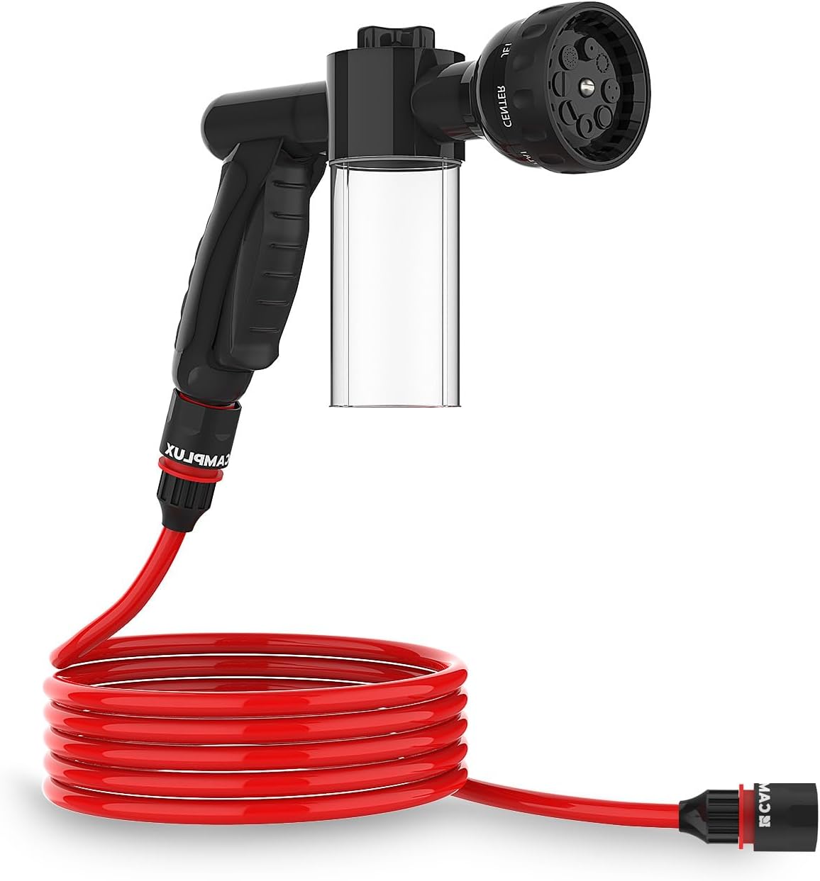 Pet Wash Hose with Built-in Soap Dispenser