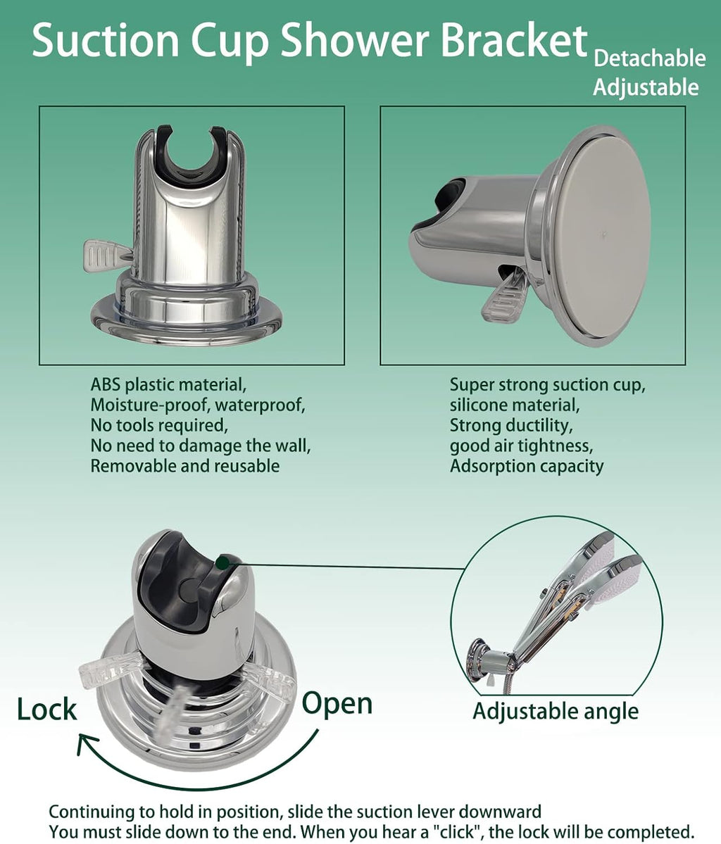 RV Exterior Shower Strong Suction Mount