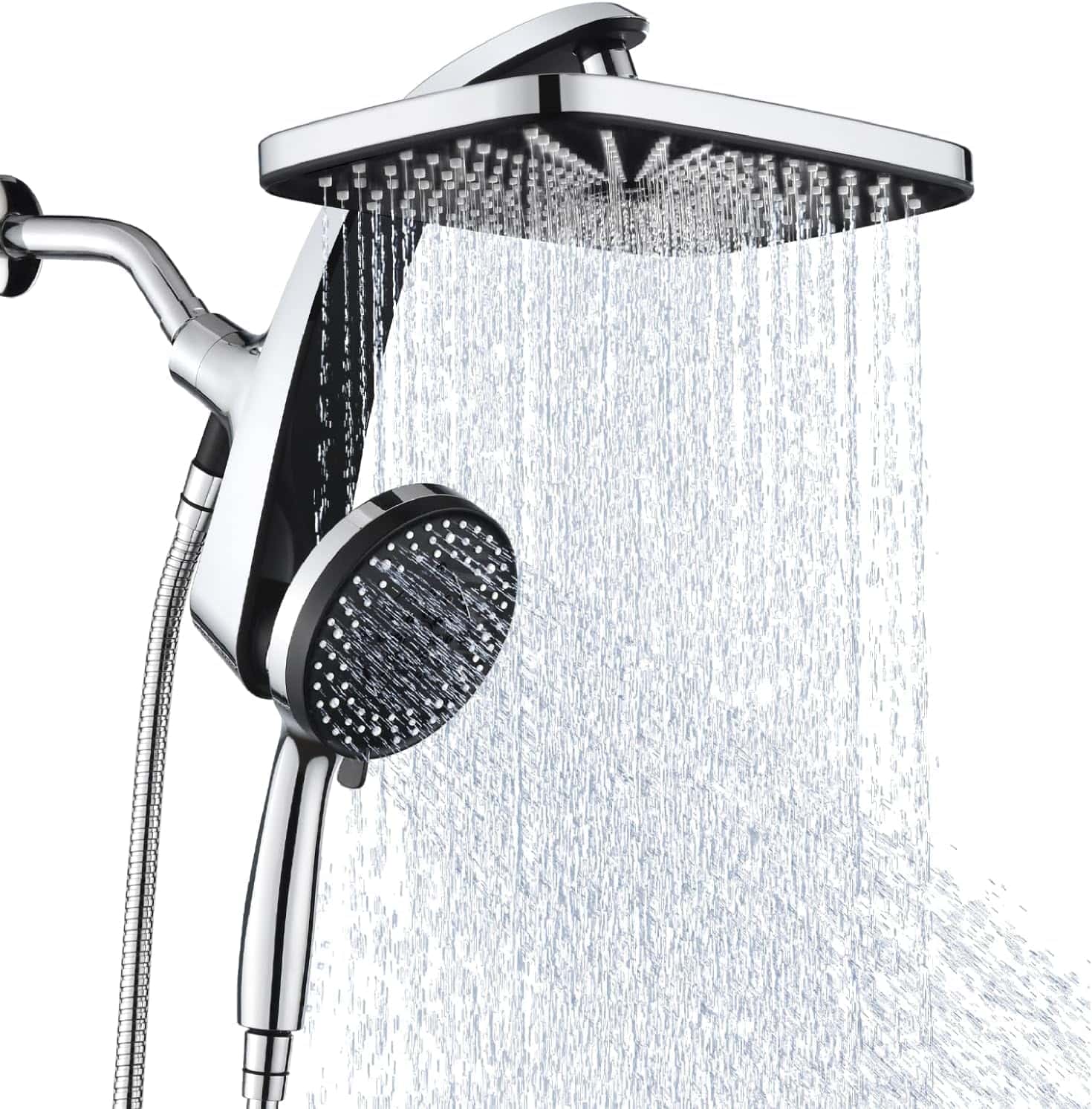 12 Inch Rainfall Shower Head with Handheld