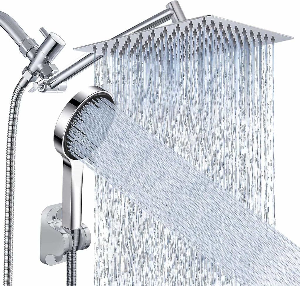 10 Inch Rainfall Shower Head with Handheld Combo