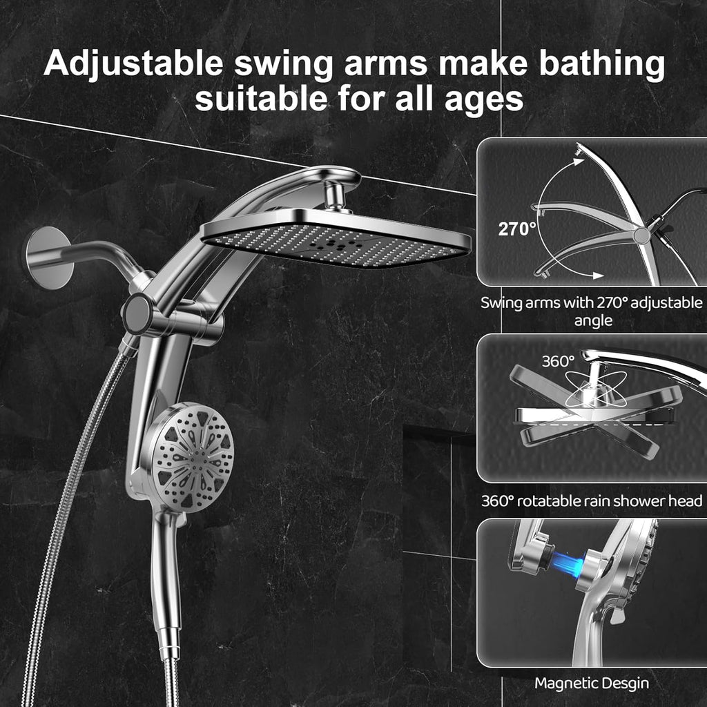 Dual Shower Head Combo
