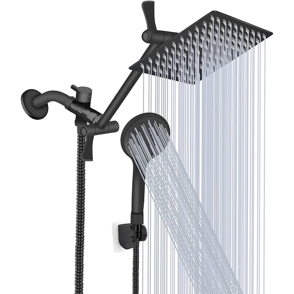 8 Inch Rainfall Shower Head Combo