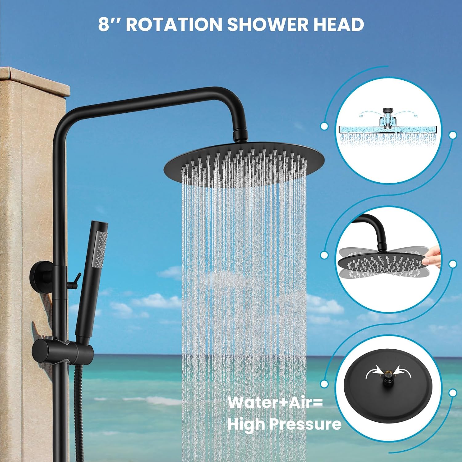 Overhead shower