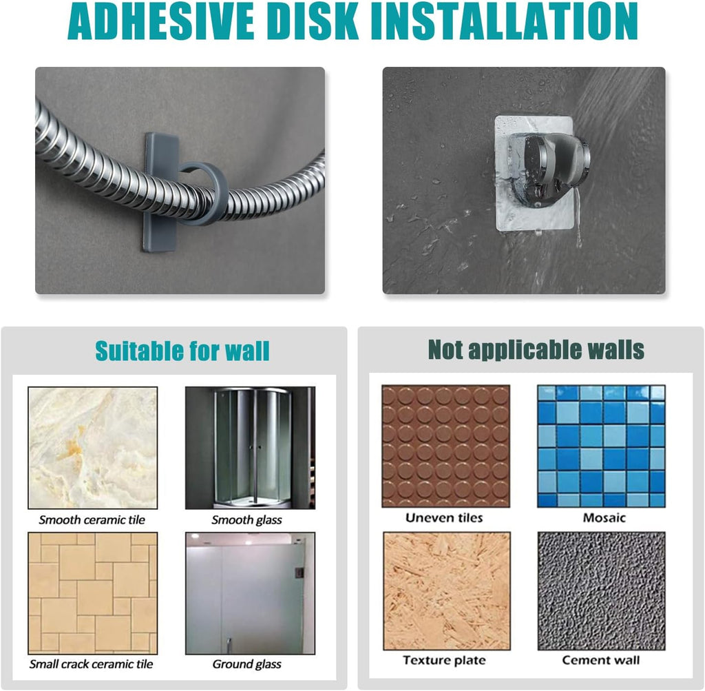 Handheld 5 - Spray Shower Head with Switch – High - Pressure & Water - Saving for Camper & RV - THEONESHOWER