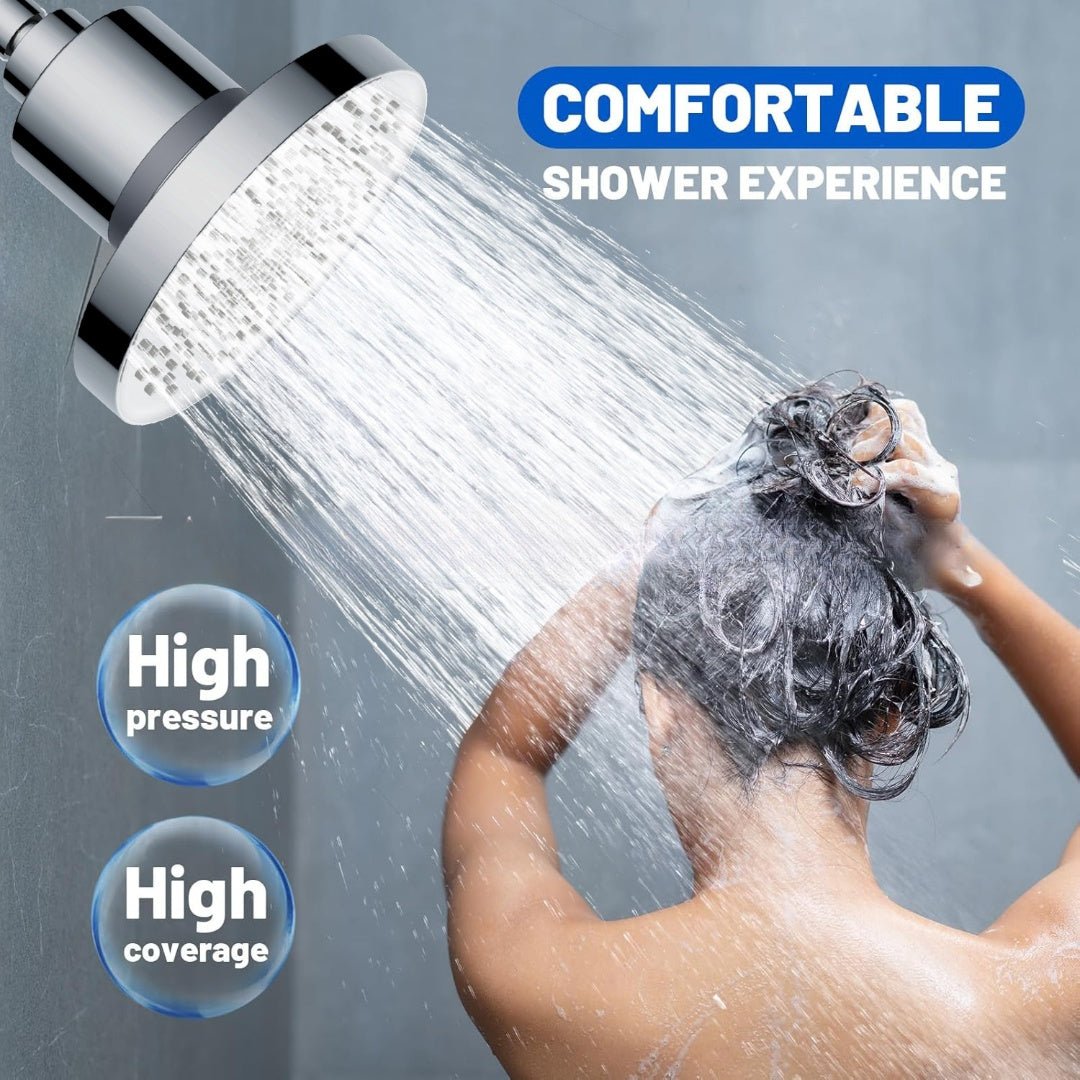 High - Pressure 20 - Stage Shower Head with Filter – Rainfall Top Spray for Bathroom - THEONESHOWER
