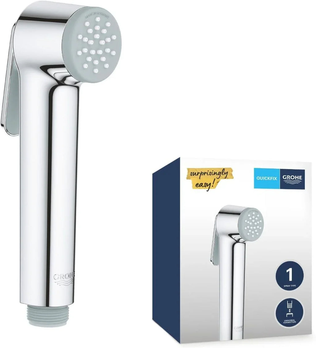 High Pressure Handheld Shower Head with Trigger Control – Portable Shower Wand with Hose - THEONESHOWER