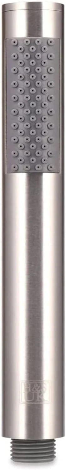 Replacement Universal Handheld Shower Head – High Pressure Stainless Steel Pencil Showerhead, Screw - On Attachment, Handheld Micro Shower Wand - THEONESHOWER